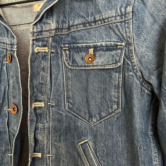 Madewell Cropped Denim Jean Jacket - Picture 5 of 8